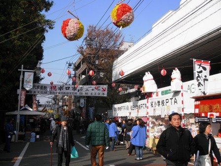 世田谷ボロ市に行ってきました。