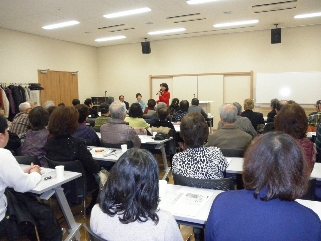 区政報告会を開催しました (2013.12.1)