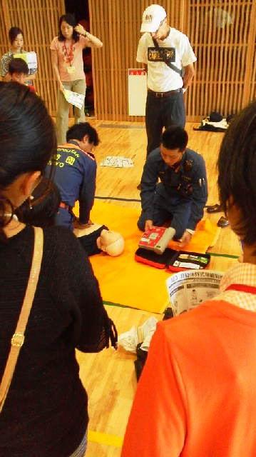京西小学校の避難所運営訓練に行って来ました!