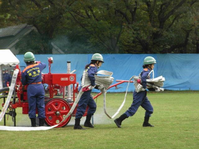 世田谷消防団合同点検に参加してきました。