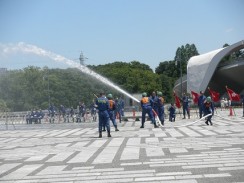 玉川消防団のポンプ操法大会に行って来ました